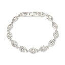 ジバンシー レディース ブレスレット・バングル・アンクレット アクセサリー Crystal Flex Bracelet Rhodium