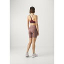 ナイキ レディース テニス スポーツ GO SHORT - Leggings - smokey mauve/black