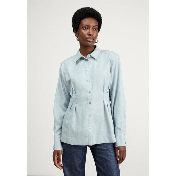 ゲタス レディース シャツ トップス CIMMAGZ SHIRT - Blouse - denim look blue