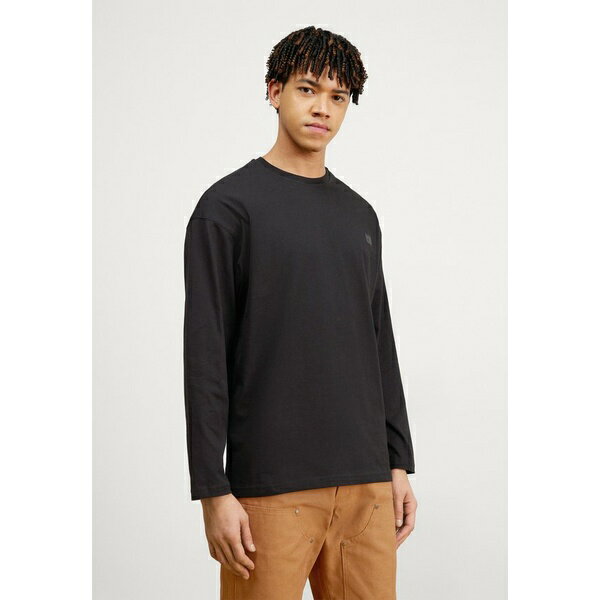 アルファインダストリーズ メンズ Tシャツ トップス ALPHA ESSENTIALS - Long sleeved top - black