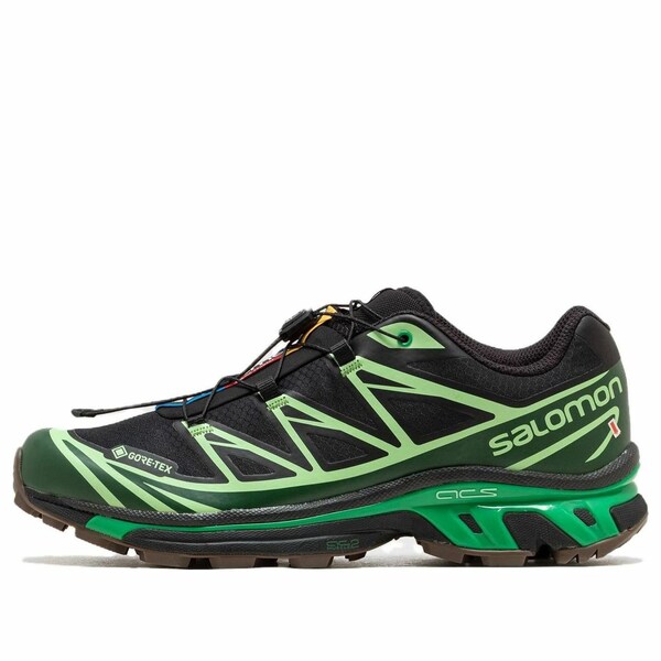 SALOMON サロモン メンズ スニーカー 【Salomon XT-6 GTX 'Black Eden Green Ash' 472921】 サイズ US_8.5(26.5cm)