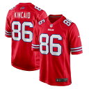 ナイキ メンズ ユニフォーム トップス Dalton Kincaid Buffalo Bills Nike Alternate Game Jersey Red