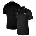 ナイキ メンズ ポロシャツ トップス Vanderbilt Commodores Nike 2023 Sideline Coaches Performance Polo Black