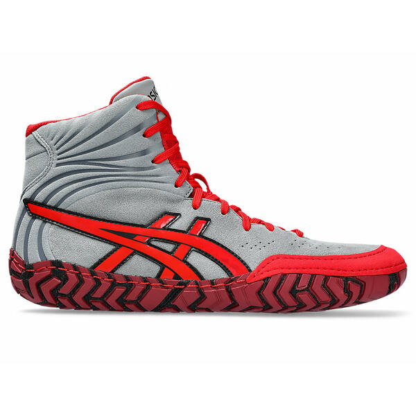 ASICS アシックス メンズ スニーカー White/Red 【ASICS Aggressor 5 'White Red' 1081A048-020】 サイズ US_11(29.0cm)