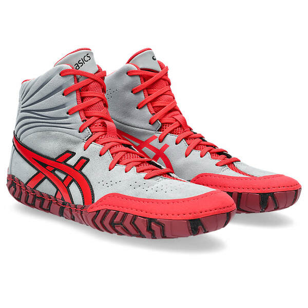 ASICS アシックス メンズ スニーカー White/Red 【ASICS Aggressor 5 'White Red' 1081A048-020】 サイズ US_11(29.0cm)