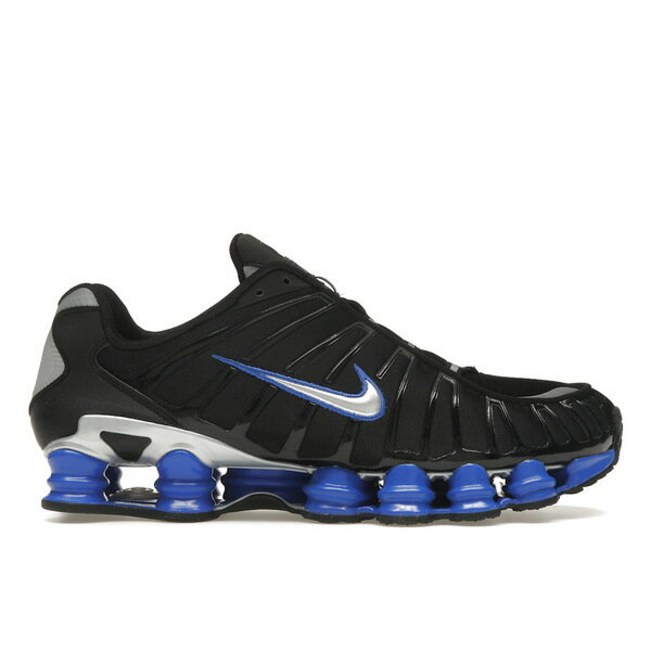 Nike ナイキ メンズ スニーカー 【Nike Shox TL Black Racer Blue Metallic Silver】 サイズ US_9(27.0cm) Black/Racer Blue/Metallic Silver