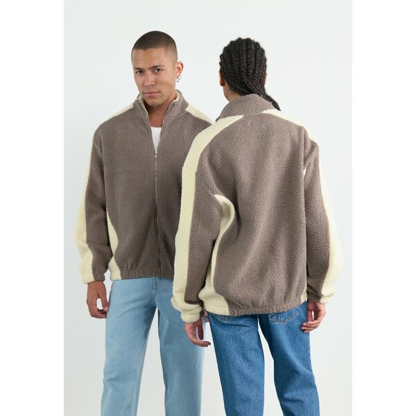 ユアターン メンズ ジャケット＆ブルゾン アウター UNISEX - Fleece jacket - tan