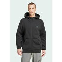 アディダス メンズ バスケットボール スポーツ Zip-up sweatshirt - black