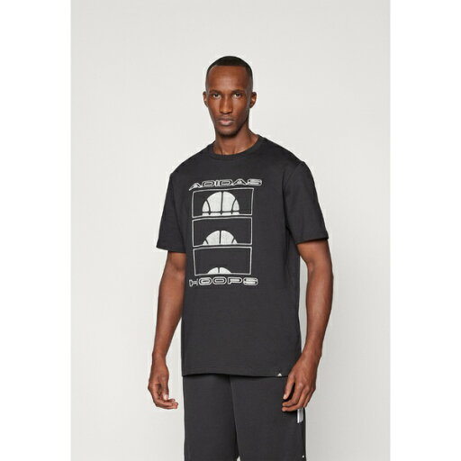 アディダス メンズ バスケットボール スポーツ AT SUNRISE GRAPHIC TEE - Print T-shirt - black アディダス メンズ バスケットボール スポーツ AT SUNRISE GRAPHIC TEE - Print T-shirt - black