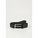 カルバンクライン メンズ ベルト アクセサリー CASUAL ELONGATED - Belt - black braided