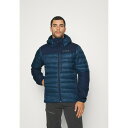 ノローナ メンズ バスケットボール スポーツ FALKETIND DOWN750 HOOD - Down jacket - indigo night