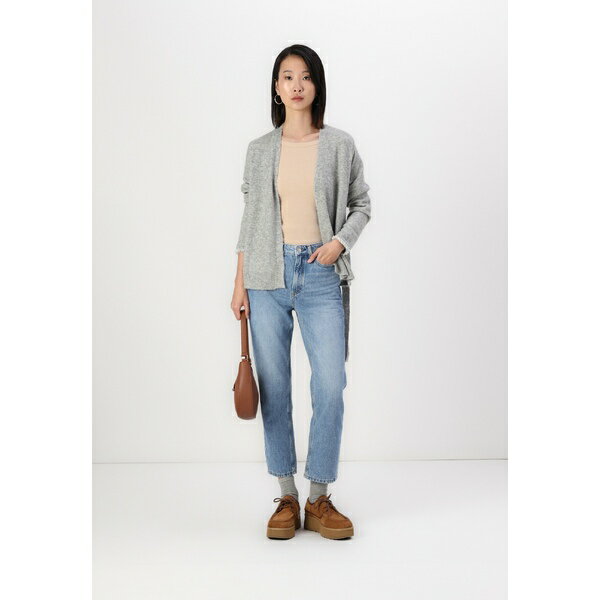 イチ レディース ニット&セーター アウター MACON - Cardigan - grey melange