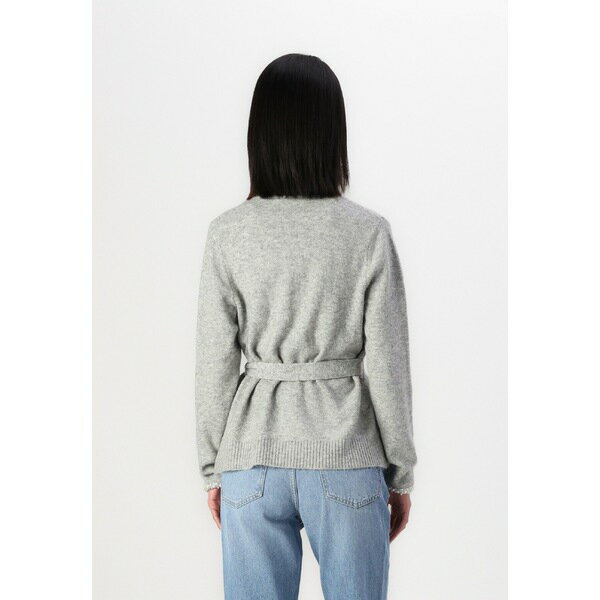 イチ レディース ニット&セーター アウター MACON - Cardigan - grey melange