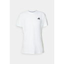 アディダス メンズ バスケットボール スポーツ FREELIFT TEE - Sports T-shirt - white