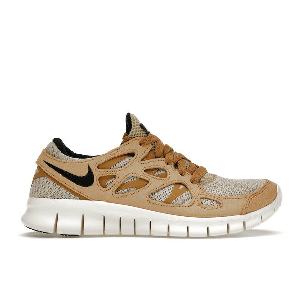 Nike ナイキ レディース スニーカー 【Nike Free Run 2】 サイズ US_6W(23cm) Beige (Women 039 s)