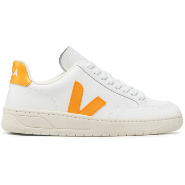 Veja  ǥ ˡ Veja V-12 Leather  EU_45 White Ouro (Women's)