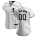 iCL fB[X jtH[ gbvX Chicago White Sox Nike Women's Home Replica Custom Jersey White