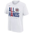 ナイキ メンズ Tシャツ トップス LA Clippers Nike Un