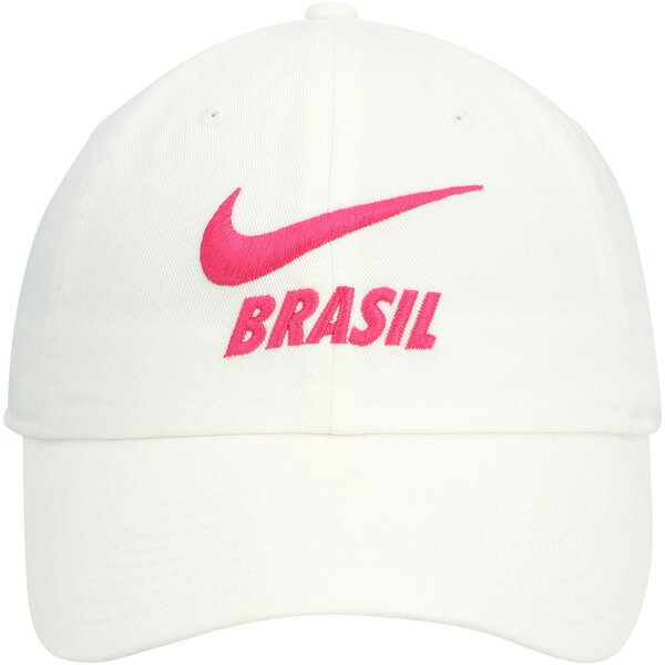 iCL fB[X Xq ANZT[ Brazil National Team Nike Women's Campus Adjustable Hat White