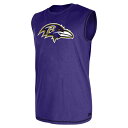 ニューエラ タンクトップ  メンズ ニューエラ メンズ Tシャツ トップス Baltimore Ravens New Era Tank Top Purple