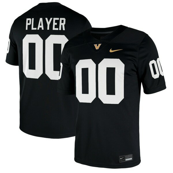 ʥ  ˥ե ȥåץ Vanderbilt Commodores Nike NIL PickAPlayer Game Jersey Black