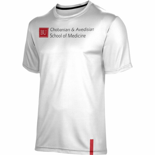 プロスフィア メンズ Tシャツ トップス Boston University ProSphere Chobanian & Avedisian School of Medicine TShirt White