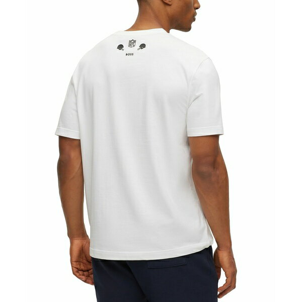 楽天astyヒューゴボス メンズ Tシャツ トップス by Hugo Boss x NFL Men's T-shirt Collection Dallas Cowboys - White