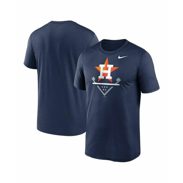 ナイキ レディース Tシャツ トップス Men 039 s Navy Houston Astros Icon Legend Performance T-shirt Navy