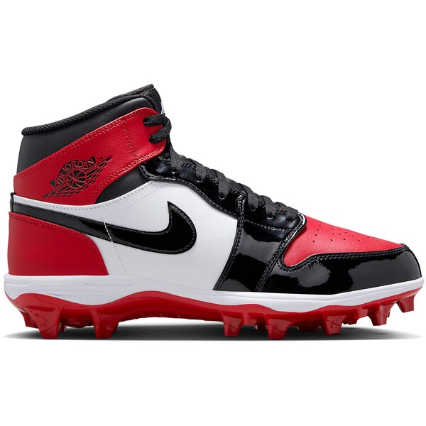 Jordan ジョーダン メンズ スニーカー 【Jordan 1 Mid TD Cleat Bred Toe】 サイズ US_8.5(26.5cm) Gym Red/White/Black