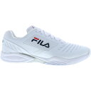 Fila フィラ メンズ スニーカー 【Fila Axilus 2 Energized White White Blue】 サイズ US_8(26.0cm) White/White/Blue(4)