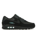 Nike ナイキ メンズ スニーカー 【Nike Air Max 90 Black Tiffany】 サイズ US_7(25.0cm) Black/Anthracite-Aurora Green