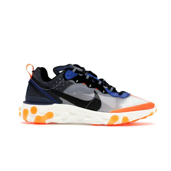 Nike ナイキ メンズ スニーカー 【Nike React Element 87 Thunder Blue/Total Orange】 サイズ US_M_15 Wolf Grey/Black-Thunder Blue