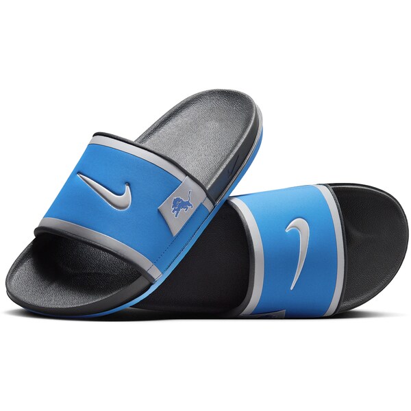 Nike ナイキ メンズ スニーカー 【Nike Offcourt Slide Detroit Lions】 サイズ US_M_14 Battle Blue/Dark Smoke Grey/Wolf Grey