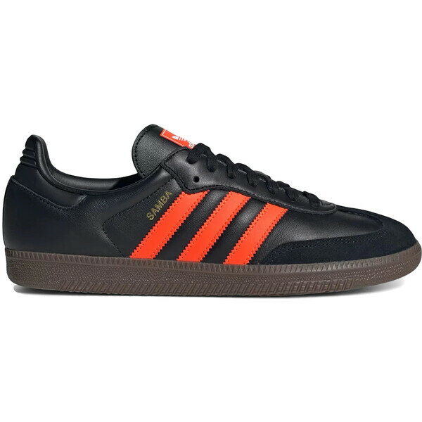 adidas アディダス メンズ スニーカー 【adidas Samba OG Black Impact Orange】 サイズ US_8(26.0cm) Core Black/Impact Orange/Gum