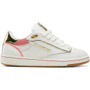 Reebok リーボック レディース スニーカー 【Reebok Club C Bulc Angel Reese Chalk Sunset Coral (Wom...