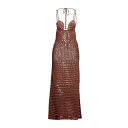 アラヌイ レディース ワンピース トップス Long dresses Tan