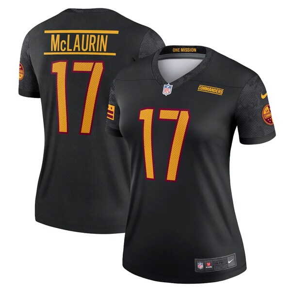 ナイキ レディース ユニフォーム トップス Terry McLaurin Washington Commanders Nike Women's Alternate Legend Jersey Black