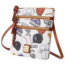 h[lCAho[N fB[X z ANZT[ Colorado Rockies Dooney & Bourke Game Day Triple Zip Crossbody Purse