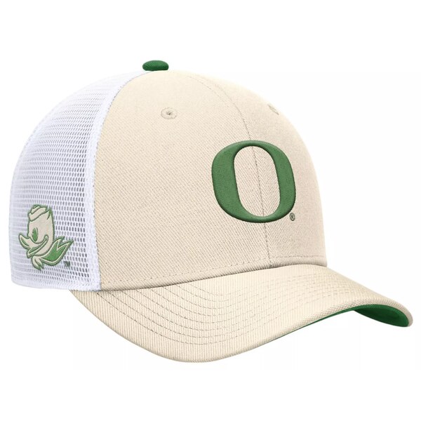 ナイキ メンズ 帽子 アクセサリー Nike Adult Oregon Ducks Rise Natural Trucker Adjusable Hat -