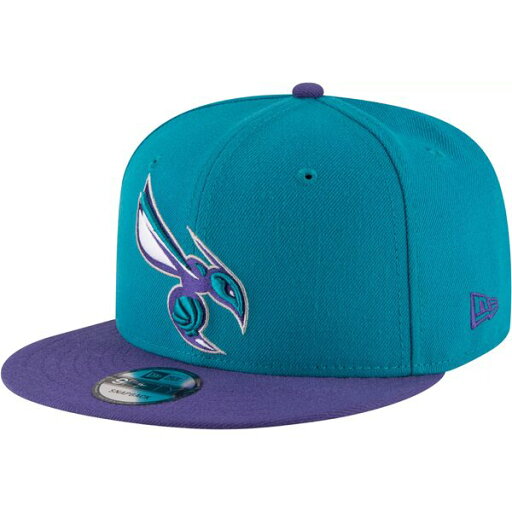 ニューエラ メンズ 帽子 アクセサリー New Era Men's Charlotte Hornets 9Fifty Two Tone Adjustable Snapback Hat - ニューエラ メンズ 帽子 アクセサリー New Era Men's Charlotte Hornets 9Fifty Two Tone Adjustable Snapback Hat -