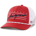 フォーティーセブン メンズ 帽子 アクセサリー '47 Men's Arizona Wildcats Red Downburst Trucker Adjusta...
