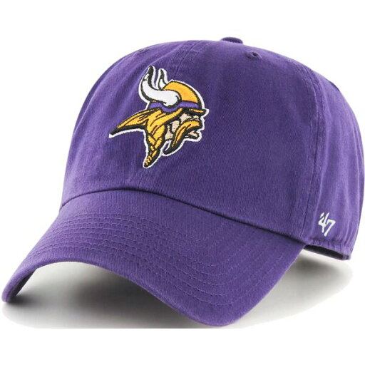 フォーティーセブン メンズ 帽子 アクセサリー '47 Adult Minnesota Vikings Purple Clean Up Adjustable Hat - フォーティーセブン メンズ 帽子 アクセサリー '47 Adult Minnesota Vikings Purple Clean Up Adjustable Hat -