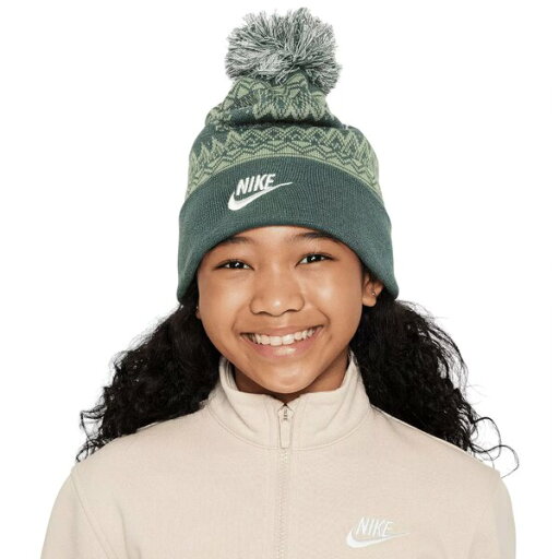 ナイキ レディース 帽子 アクセサリー Nike Peak Fair Isle Beanie Vntg Grn/Coco Mlk/Oil Grn ナイキ レディース 帽子 アクセサリー Nike Peak Fair Isle Beanie Vntg Grn/Coco Mlk/Oil Grn