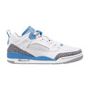 ジョーダン レディース バスケットボール スポーツ Jordan Spizike Low Shoes Wht/Uniblu/Wlf Gry