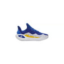 アンダーアーマー メンズ バスケットボール スポーツ Under Armour Curry 11 Basketball Shoes White/Blue/Yel...