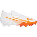アンダーアーマー メンズ サッカー スポーツ Under Armour Blur Pro Football Cleats White/Orange