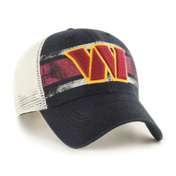 フォーティーセブン メンズ 帽子 アクセサリー Washington Commanders '47 Interlude MVP Trucker Snapback Hat Black/Natural