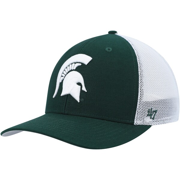 フォーティーセブン メンズ 帽子 アクセサリー Michigan State Spartans '47 Basic TwoTone Trophy Flex Hat Green/White
