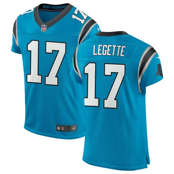 ʥ  ˥ե ȥåץ Carolina Panthers Nike Classic Elite Custom Jersey Blue