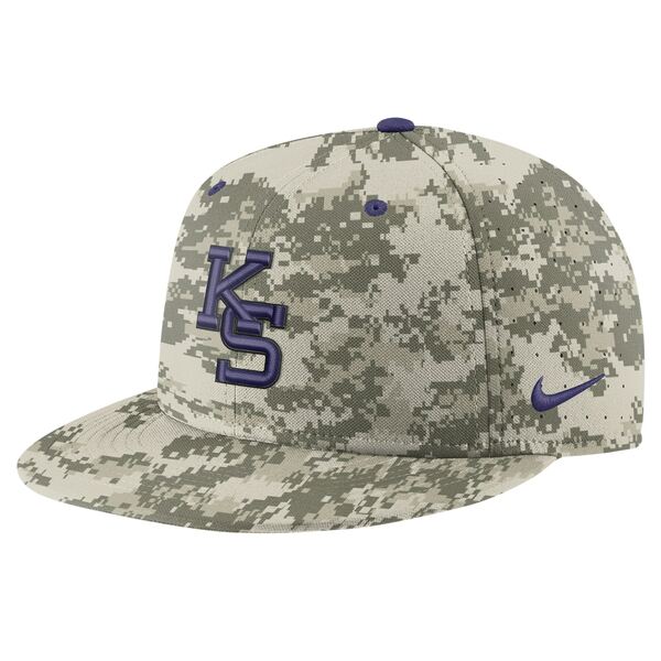 楽天astyナイキ メンズ 帽子 アクセサリー Kansas State Wildcats Nike Aero True Baseball Performance Fitted Hat Camo